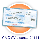 CA DMV Lic. # E4141